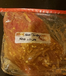 steak in marinade