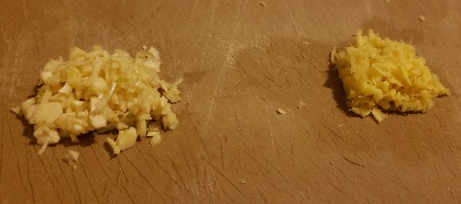 garlic and ginger